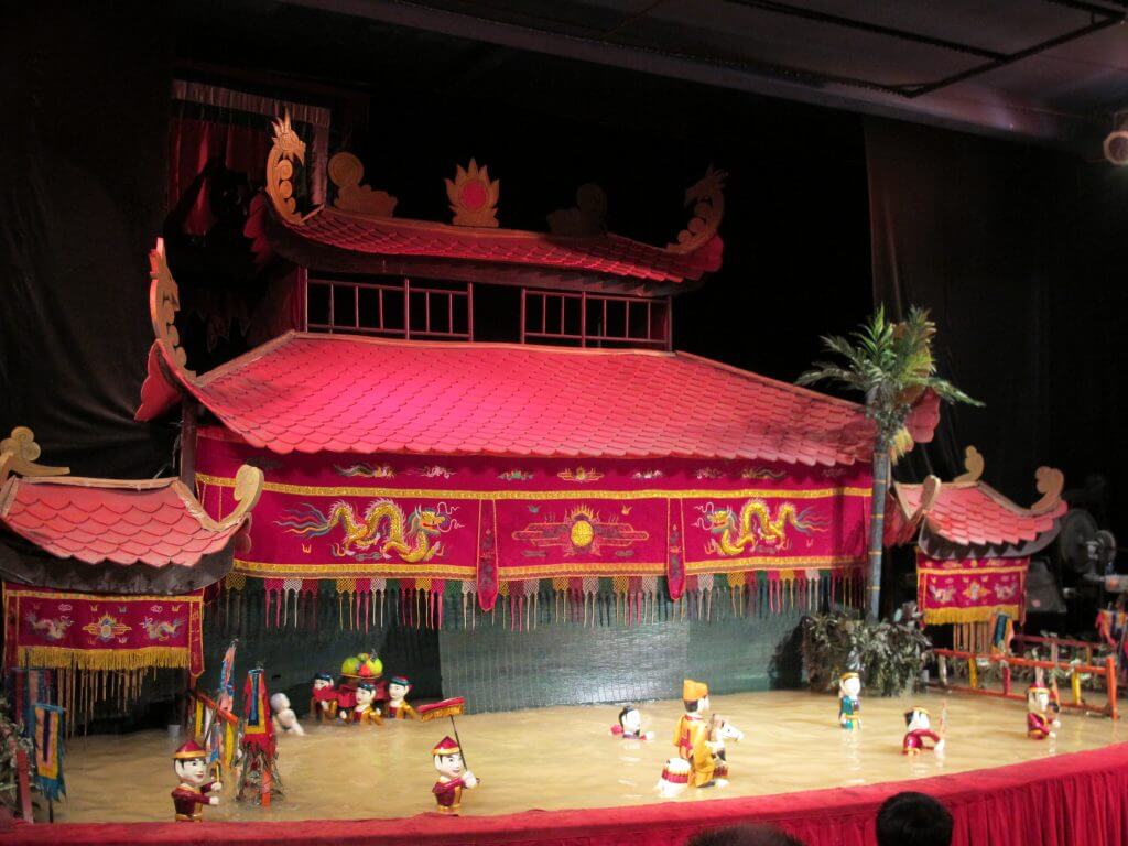 胡志明市景點-金龍水上木偶戲