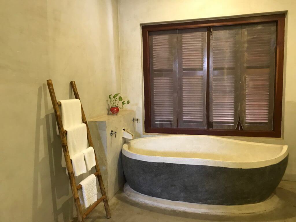 吳哥窟住宿 Charming Angkor Residence (Chez moi) 超大廁所