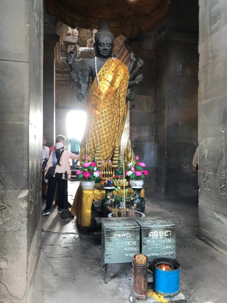 小吳哥第三層佛像