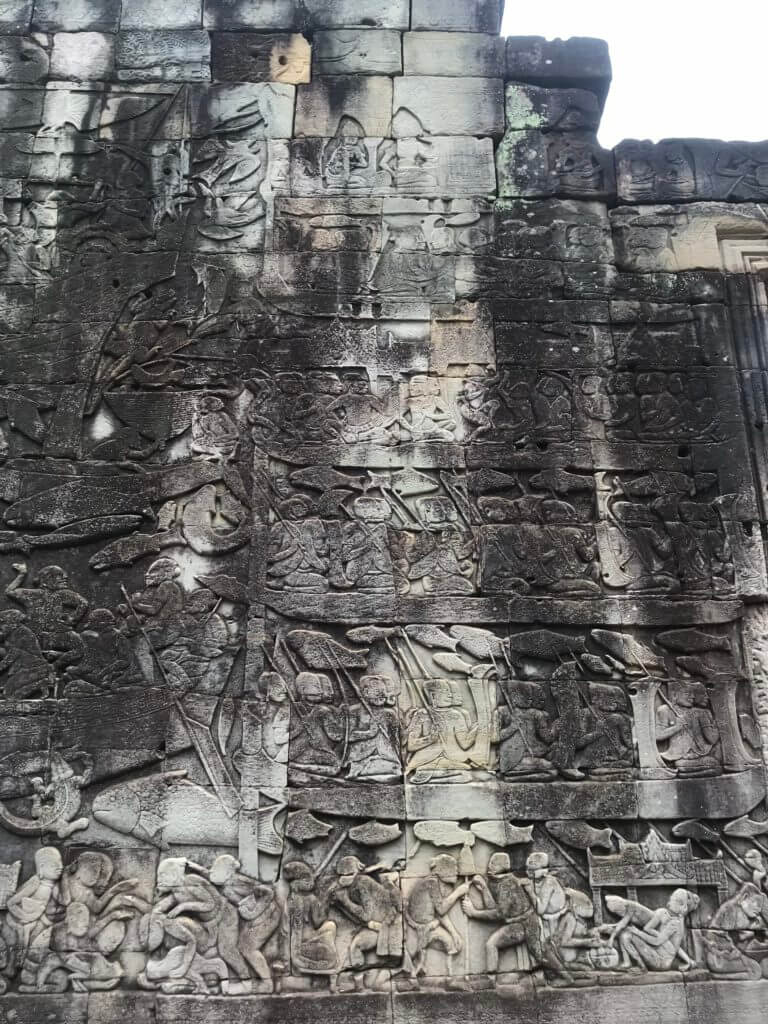 巴揚寺Bayon浮雕