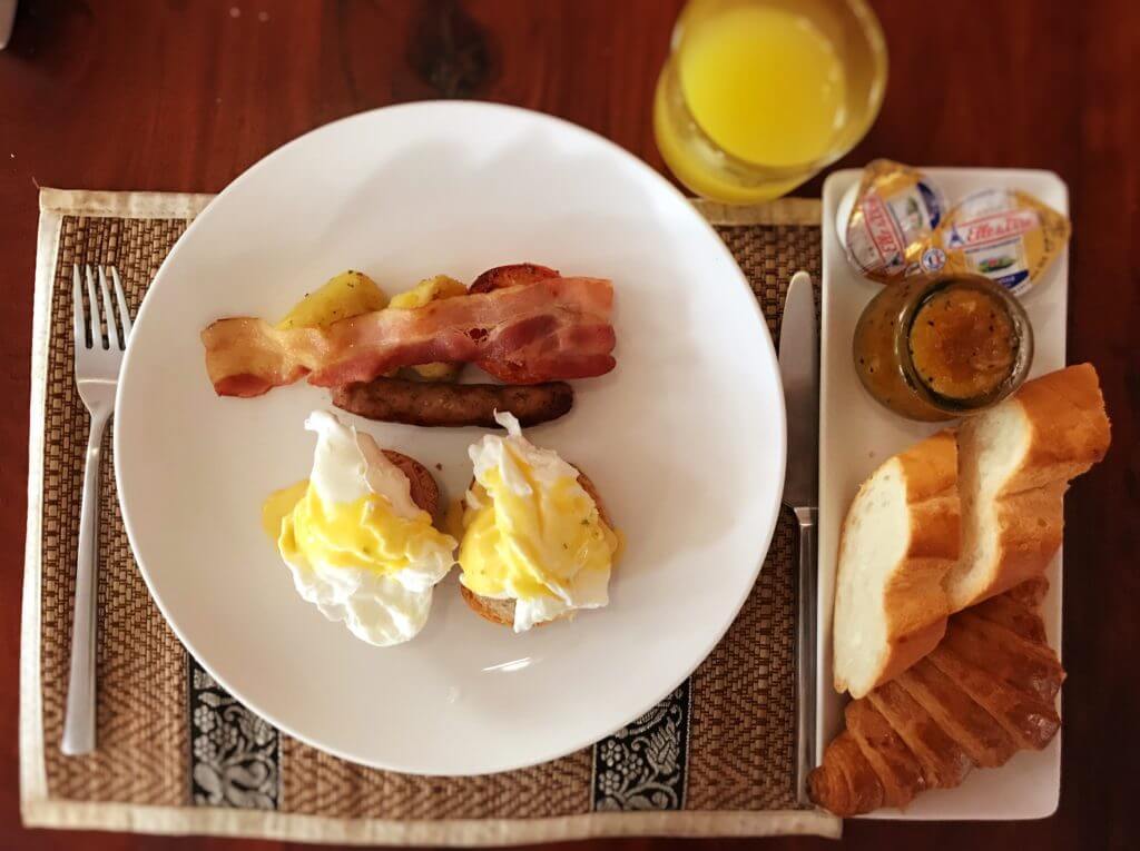 吳哥窟住宿 Charming Angkor Residence (Chez moi) 內用早餐